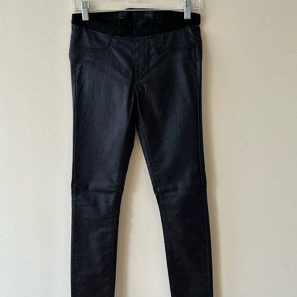 Helmut Lang Wax Coated Leggings - Picture 3 of 7